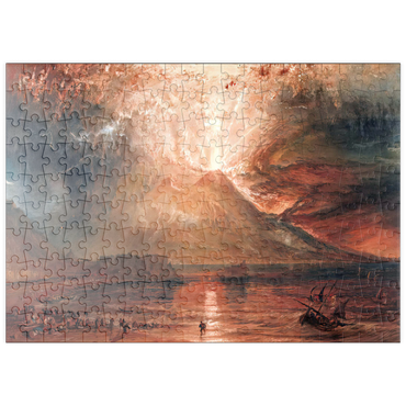 Darstellung des Puzzle Motivs puzzleplate Vesuvius in Eruption 200 Puzzle