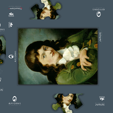 Darstellung des Puzzle Motivs Self-Portrait 1000 Puzzle Schachtel 3D Modell