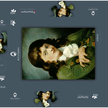 Darstellung des Puzzle Motivs Self-Portrait 100 Puzzle Schachtel 3D Modell