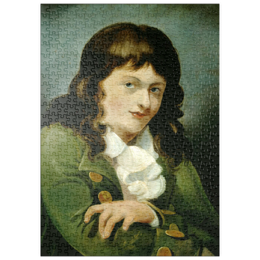 Darstellung des Puzzle Motivs puzzleplate Self-Portrait 500 Puzzle