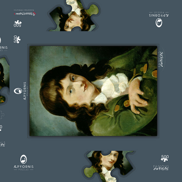 Darstellung des Puzzle Motivs Self-Portrait 500 Puzzle Schachtel 3D Modell