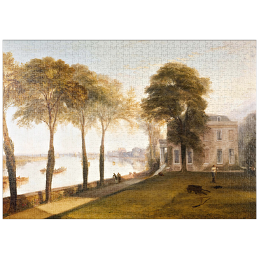 Darstellung des Puzzle Motivs puzzleplate Mortlake Terrace: Early Summer Morning 1000 Puzzle