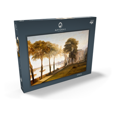 Darstellung des Puzzle Motivs Mortlake Terrace: Early Summer Morning 100 Puzzle Schachtel Ansicht2