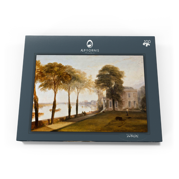 Darstellung des Puzzle Motivs Mortlake Terrace: Early Summer Morning 100 Puzzle Schachtel Ansicht3