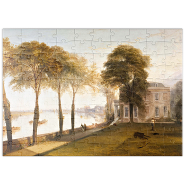 Darstellung des Puzzle Motivs puzzleplate Mortlake Terrace: Early Summer Morning 100 Puzzle