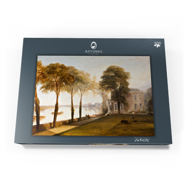 Darstellung des Puzzle Motivs Mortlake Terrace: Early Summer Morning 500 Puzzle Schachtel Ansicht3