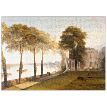 Darstellung des Puzzle Motivs puzzleplate Mortlake Terrace: Early Summer Morning 500 Puzzle