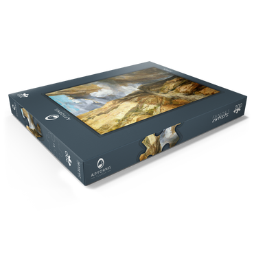 Darstellung des Puzzle Motivs The Pass of St Gotthard, Switzerland 200 Puzzle Schachtel Ansicht1