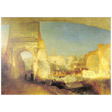 Darstellung des Puzzle Motivs puzzleplate Forum Romanum, for Mr Soane's Museum 1000 Puzzle