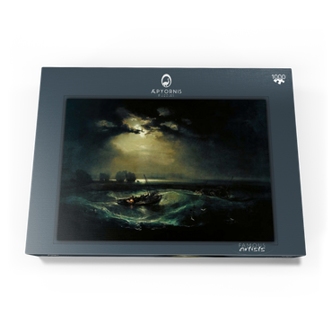 Darstellung des Puzzle Motivs Fishermen at Sea 1000 Puzzle Schachtel Ansicht3