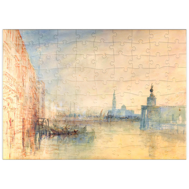 Darstellung des Puzzle Motivs puzzleplate Venice, The Mouth of the Grand Canal 100 Puzzle