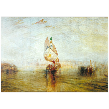 Darstellung des Puzzle Motivs puzzleplate The Sun of Venice Going to Sea 1000 Puzzle