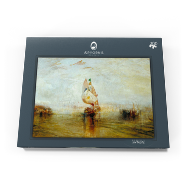 Darstellung des Puzzle Motivs The Sun of Venice Going to Sea 100 Puzzle Schachtel Ansicht3
