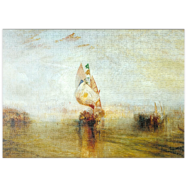 Darstellung des Puzzle Motivs puzzleplate The Sun of Venice Going to Sea 500 Puzzle