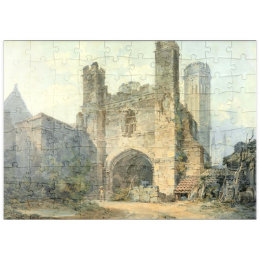 Darstellung des Puzzle Motivs puzzleplate Saint Augustine's Gate, Canterbury 100 Puzzle