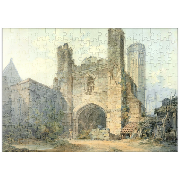 Darstellung des Puzzle Motivs puzzleplate Saint Augustine's Gate, Canterbury 200 Puzzle