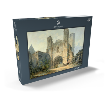 Darstellung des Puzzle Motivs Saint Augustine's Gate, Canterbury 500 Puzzle Schachtel Ansicht2
