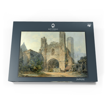 Darstellung des Puzzle Motivs Saint Augustine's Gate, Canterbury 500 Puzzle Schachtel Ansicht3