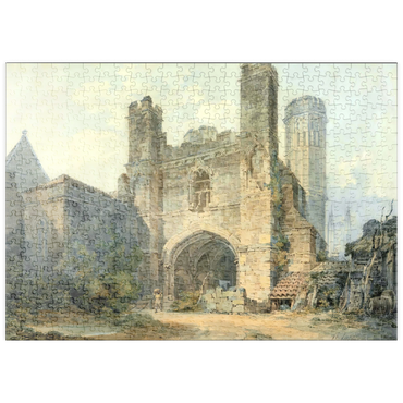 Darstellung des Puzzle Motivs puzzleplate Saint Augustine's Gate, Canterbury 500 Puzzle