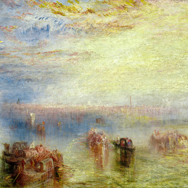 Darstellung des Puzzle Motivs Approach to Venice 1000 Puzzle 3D Modell