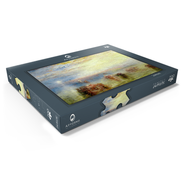 Darstellung des Puzzle Motivs Approach to Venice 200 Puzzle Schachtel Ansicht1