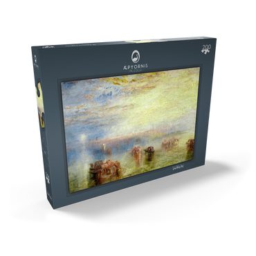 Darstellung des Puzzle Motivs Approach to Venice 200 Puzzle Schachtel Ansicht2