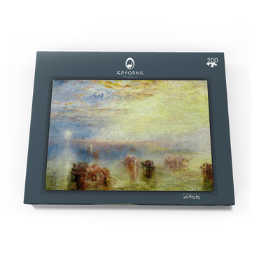 Darstellung des Puzzle Motivs Approach to Venice 200 Puzzle Schachtel Ansicht3