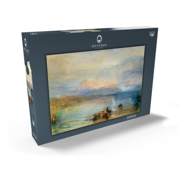 Darstellung des Puzzle Motivs The Red Rigi 1000 Puzzle Schachtel Ansicht2