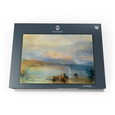 Darstellung des Puzzle Motivs The Red Rigi 1000 Puzzle Schachtel Ansicht3