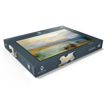 Darstellung des Puzzle Motivs The Red Rigi 100 Puzzle Schachtel Ansicht1