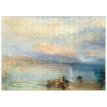 Darstellung des Puzzle Motivs puzzleplate The Red Rigi 200 Puzzle