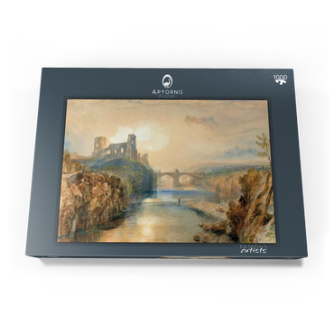 Darstellung des Puzzle Motivs Barnard Castle 1000 Puzzle Schachtel Ansicht3