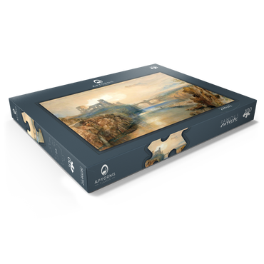 Darstellung des Puzzle Motivs Barnard Castle 100 Puzzle Schachtel Ansicht1