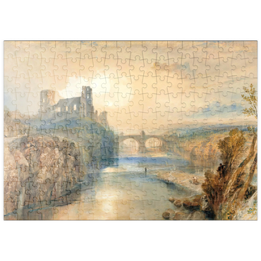 Darstellung des Puzzle Motivs puzzleplate Barnard Castle 200 Puzzle