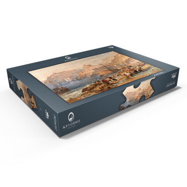 Darstellung des Puzzle Motivs St. Mawes, Cornwall 1000 Puzzle Schachtel Ansicht1