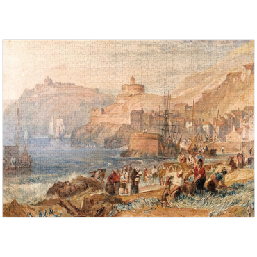 Darstellung des Puzzle Motivs puzzleplate St. Mawes, Cornwall 1000 Puzzle