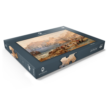 Darstellung des Puzzle Motivs St. Mawes, Cornwall 100 Puzzle Schachtel Ansicht1