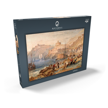 Darstellung des Puzzle Motivs St. Mawes, Cornwall 200 Puzzle Schachtel Ansicht2