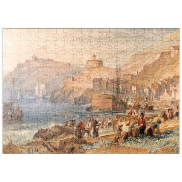 Darstellung des Puzzle Motivs puzzleplate St. Mawes, Cornwall 200 Puzzle