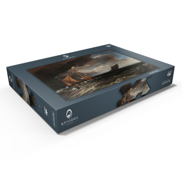 Darstellung des Puzzle Motivs Seascape with a Squall Coming Up 500 Puzzle Schachtel Ansicht1