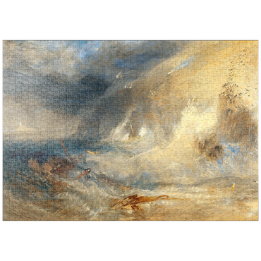 Darstellung des Puzzle Motivs puzzleplate Long Ship's Lighthouse, Land's End 1000 Puzzle