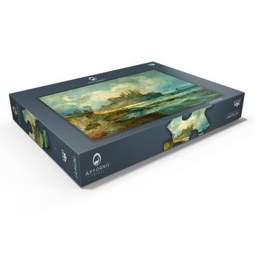 Darstellung des Puzzle Motivs Conway Castle, North Wales 1000 Puzzle Schachtel Ansicht1