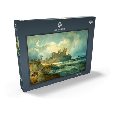 Darstellung des Puzzle Motivs Conway Castle, North Wales 100 Puzzle Schachtel Ansicht2