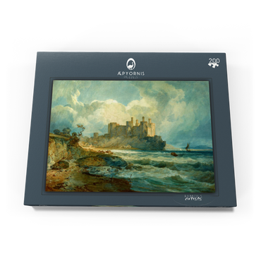 Darstellung des Puzzle Motivs Conway Castle, North Wales 200 Puzzle Schachtel Ansicht3
