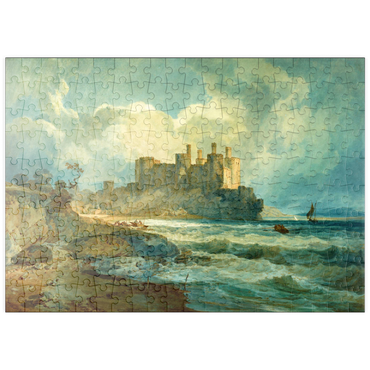Darstellung des Puzzle Motivs puzzleplate Conway Castle, North Wales 200 Puzzle