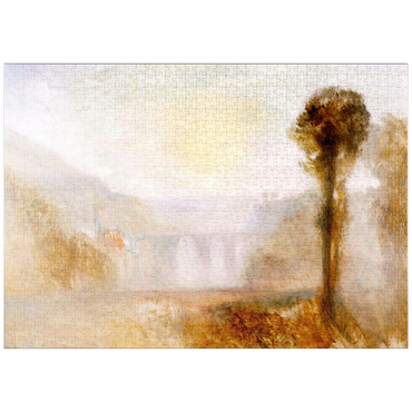 Darstellung des Puzzle Motivs puzzleplate The Ponte Delle Torri, Spoleto 1000 Puzzle