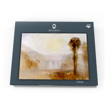 Darstellung des Puzzle Motivs The Ponte Delle Torri, Spoleto 100 Puzzle Schachtel Ansicht3