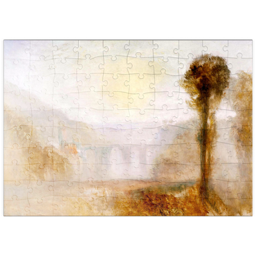 Darstellung des Puzzle Motivs puzzleplate The Ponte Delle Torri, Spoleto 100 Puzzle