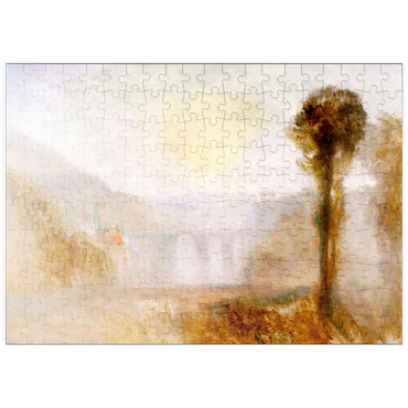 Darstellung des Puzzle Motivs puzzleplate The Ponte Delle Torri, Spoleto 200 Puzzle