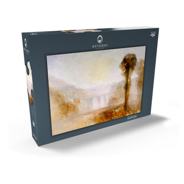 Darstellung des Puzzle Motivs The Ponte Delle Torri, Spoleto 500 Puzzle Schachtel Ansicht2